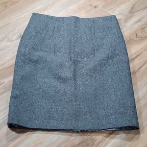 💜Kenar Gray Wool Blend Pencil Skirt Size 4
